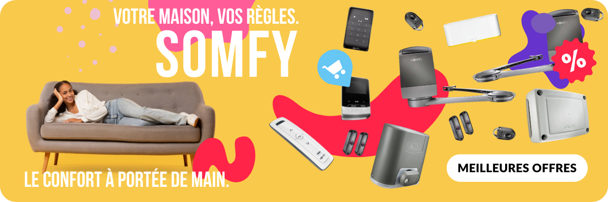 Votre maison, vos règles. Somfy le confort à portée de main. ELIXO, EXAVIA, AXOVIA, IXENGO 