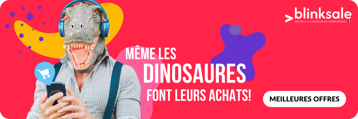 Même les dinosaures font leurs achats! 