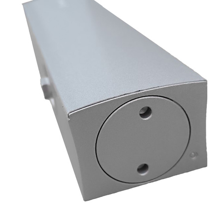 GEZE TS 3000 V – ferme-porte + rail coulissant + plaque de montage, argent