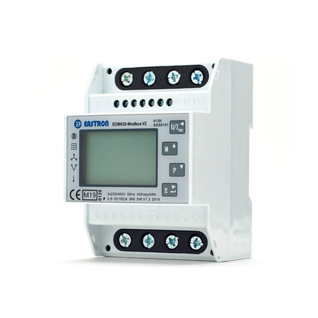 EASTRON SDM630-M 100A - Compteur d’énergie triphasé
