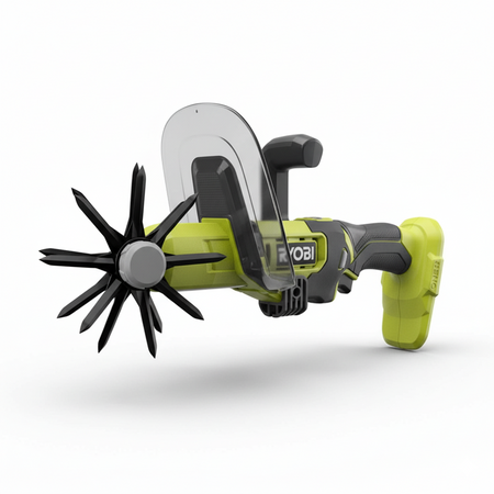 Ryobi RY18HCA-0 cultivateur sans fil 18 V ONE+ pour sol et massifs