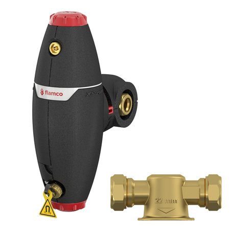 Flamco XStream Vent-Clean 11071 Séparateur d'Air et d'Impuretés DN 20
