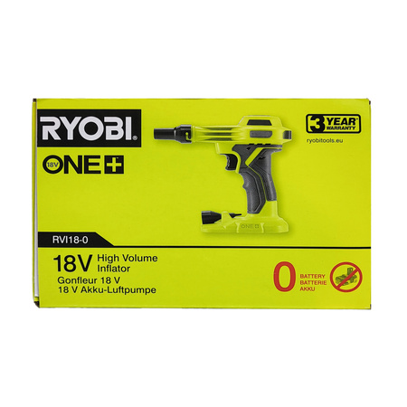 Ryobi RVI18-0 compresseur sans fil 18 V ONE+ pour matelas (sans batterie)