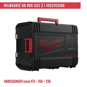 Milwaukee Valise HD Box 4932453386 Taille 3 – 1 pièce