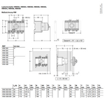 Hager HIM408 I-0-II Commutateur modulaire 4P 80A