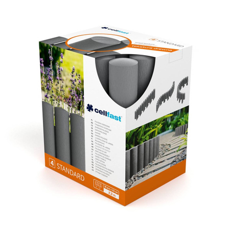 Cellfast bordure 4 STANDARD graphite 14,5 cm x 2,3 m /boîte/