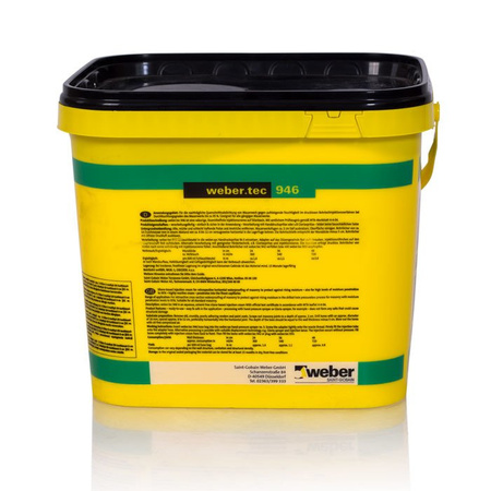 Weber.Tec 946 Crème d’injection 20 L (2 × 10 L) Barrière horizontale