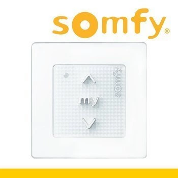 Somfy Smoove Origin io avec cadre Pure 1811066