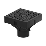 ACO Self XtraPoint 319430 Regard de sol B125 avec grille PP et sortie Ø110 mm