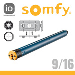 Somfy Oximo 40 iO 9/16 Moteur radio tubulaire pour volets roulants + accessoires