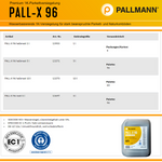 PALLMANN PALL-X 96 semi-mat Vernis monocouche 10 L 13270