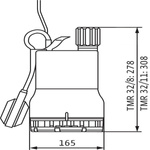 Wilo TMR 32/8 4145325 Pompe de drainage pour eaux usées