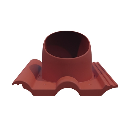 Bandloo VENTOS X – PLUS R Châtaigne 150 mm – sortie de toit pour tuiles béton