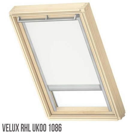 VELUX RHL UK00 1086 Store 134x140 Store décoratif Original avec crochets Beige
