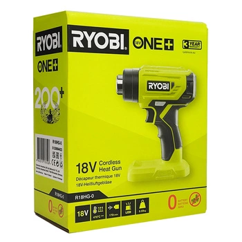 Ryobi R18HG-0 pistolet à air chaud 18 V ONE+ (sans batterie ni chargeur)