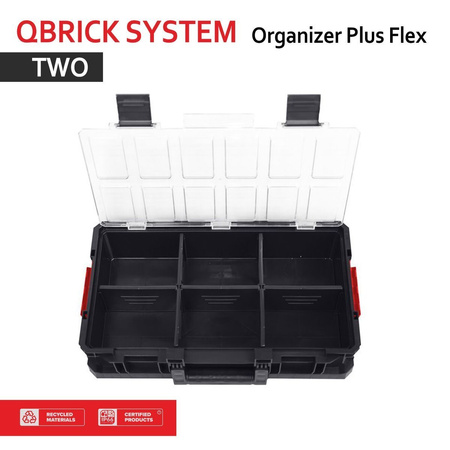 Qbrick Boîte à outils TWO Organisateur Plus Flex SET 3 pièces