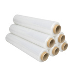 Lot 6× film étirable 50 cm – 23 µm – rouleaux 2,5 kg – robuste et auto-collant