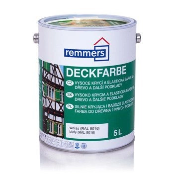 Remmers Peinture couvrante [Deckfarbe] 5 L – Blanc