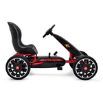 Go Kart karts gocart à pedales Abarth enfant cadeau jardin voiture noir