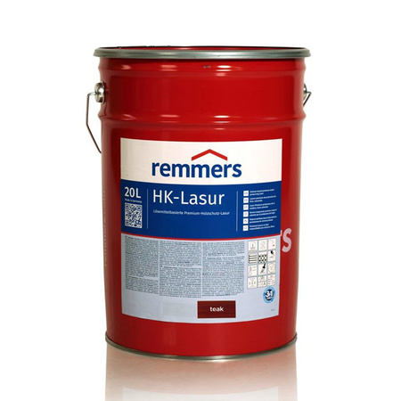 Remmers HK Lasur 20 L Teck – Imprégnant 3-en-1 pour bois