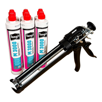 BandlooSet Tangit 6x M3000 300 ml + pistolet manuel pour cartouches