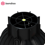 BANDLOO Kit ventilation DN125 – Ruroflex KLIK + séparateur 125 mm Anthracite
