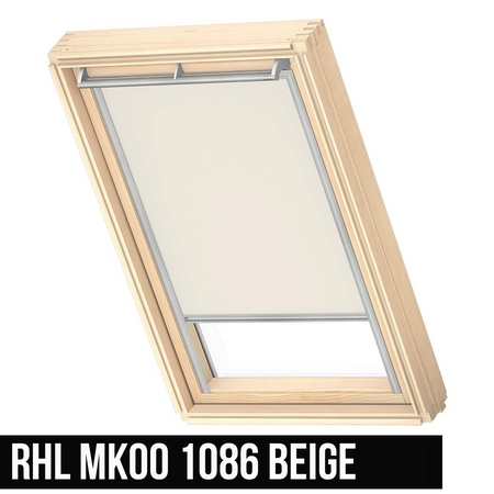 VELUX RHL MK00 1086 Store 78x Store décoratif Original avec crochets (RHL)Beige