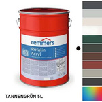 Remmers Rofalin Acryl vert sapin 5 L – peinture protectrice bois extérieur