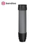 BANDLOO Kit ventilation DN150 – Ruroflex KLIK + séparateur 150 mm Graphite