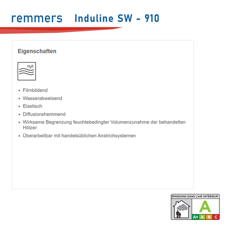 Remmers Induline SW-910, 0,5 Litre