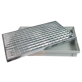 Set ACO Vario Light 60x40 - Système de Drainage Complet avec Grille et Éclairage