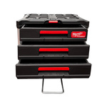 MILWAUKEE 4932472130 Coffret Packout 3 tiroirs