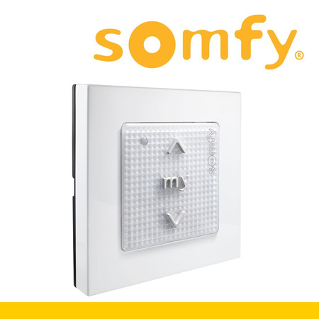 Somfy Smoove Origin io avec cadre Pure 1811066