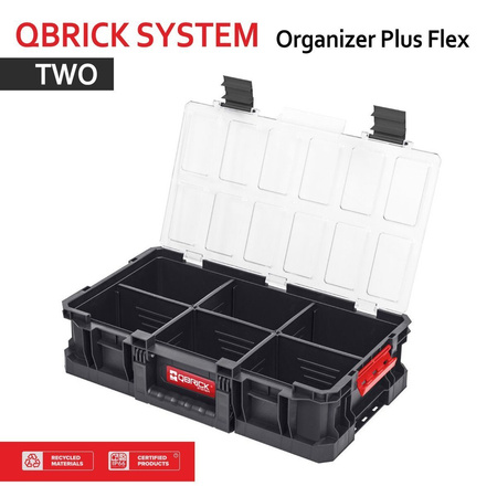 Qbrick Boîte à outils TWO Organisateur Plus Flex SET 3 pièces