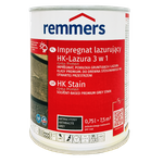 Remmers HK Lasur Grey Protect 0,75 L Anthracite – Imprégnant 3-en-1 pour bois