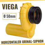 Viega Siphon urinoir FI50 – horizontal