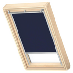 VELUX Store DKL S08 1100S 114x140 occultant bleu foncé