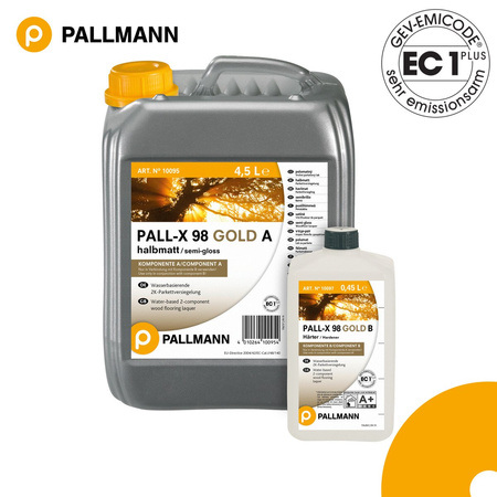 Pallmann PALL-X 98 GOLD A+B Semi-mat 4,95 L 010093