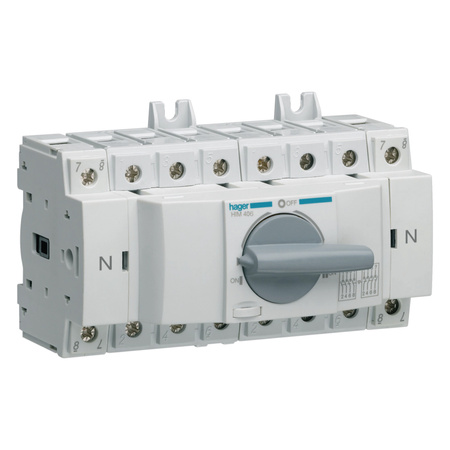 Hager HIM406 I-O-II 4P Interrupteur modulaire 63A