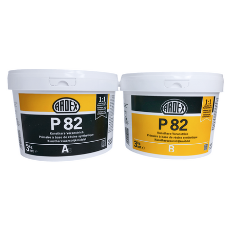 Ardex P 82 – primaire résine 2K pour supports lisses et denses, 6 kg