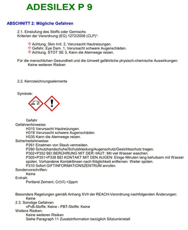 Mapei Adesilex P9 - mortier-colle flexible gris 25 kg carrelage