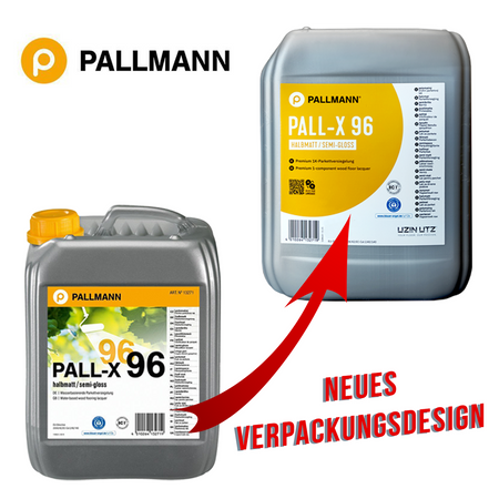 PALLMANN PALL-X 96 semi-mat Vernis monocouche 10 L 13270