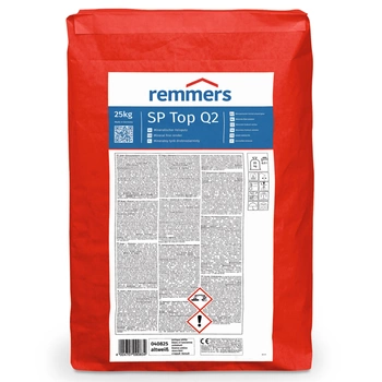 Remmers SP Top Q2 25 kg Blanc Enduit minéral à grain fin