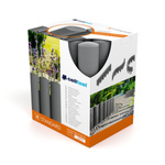 Set 6x Cellfast bordure de jardin 4 STANDARD graphite 13,8 m /6 boîtes/