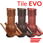 Conduit d’aération TILE EVO DN150 mm avec évacuation condensats Braas
