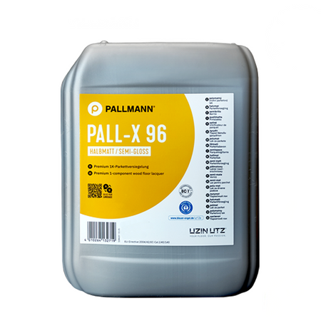 PALLMANN PALL-X 96 semi-mat Vernis monocouche 10 L 13270