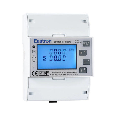 EASTRON SDM630-M 100A - Compteur d’énergie triphasé