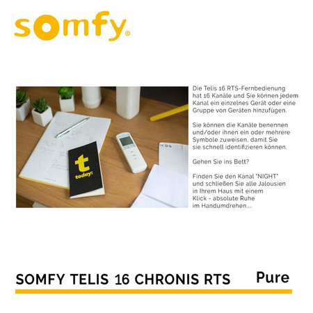 SOMFY Telis 16 RTS pure 1811079