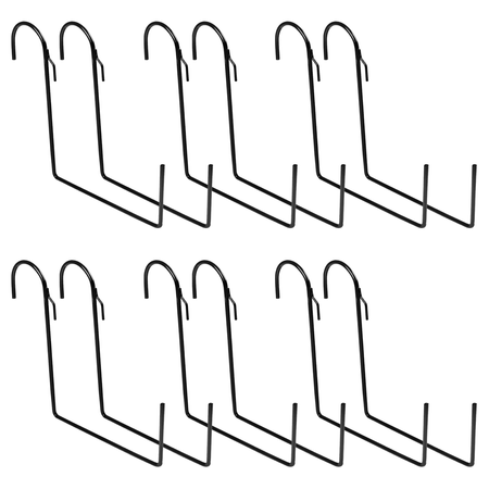 12x CROCHET POUR JARDINIÈRE POUR BALUSTRADE DRTC500 / DRT500