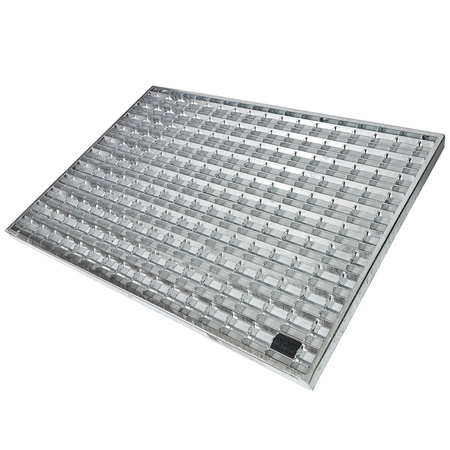 ACO Paillasson Vario 2.0 P3003264 – grille en acier galvanisé 60 x 40 cm